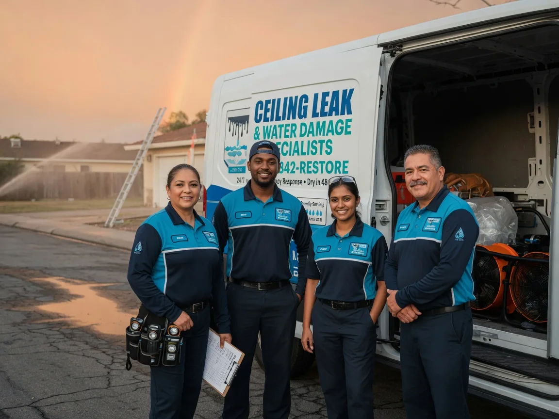 Ceiling Leak Cleanup company in Loraine, IL